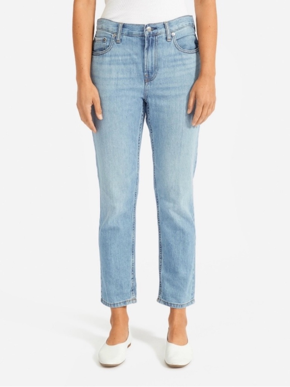 Everlane Super-Soft Straight Leg Jeans, Size 27